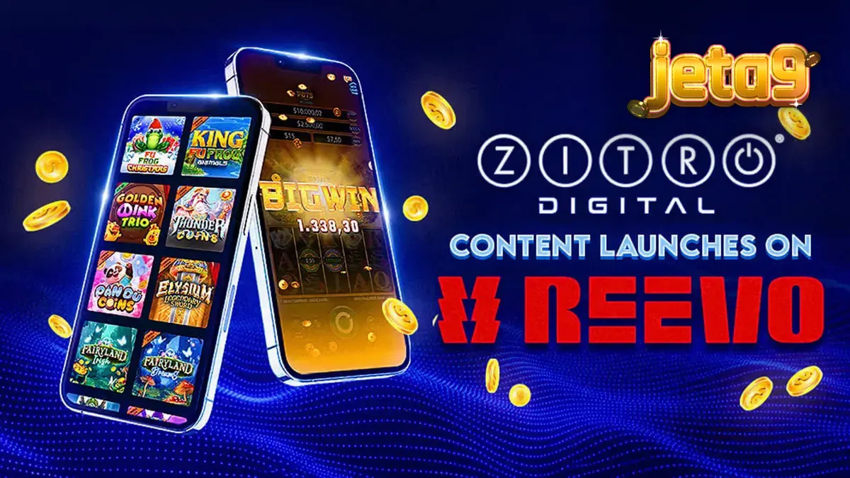 Zitro Digital এবং REEVO পার্টনারশিপের অনলাইন স্লট গেমের দৃশ্য